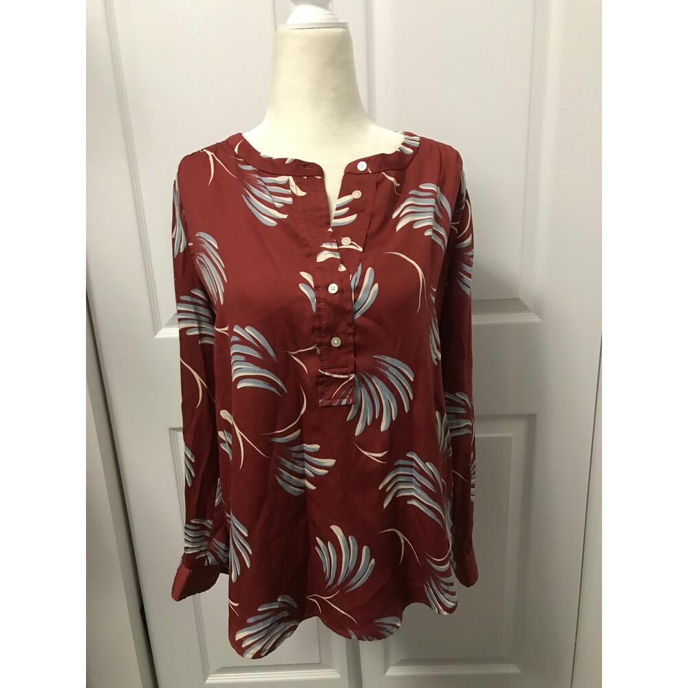 Loft Long Sleeve Blouse Size S Small